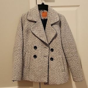 Modcloth Tweed Coat